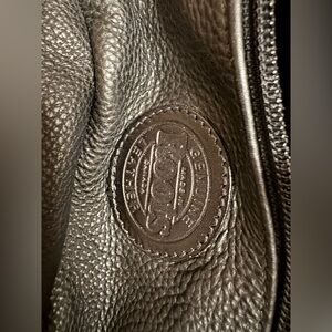 Roots Black Leather bag